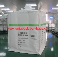 Chine Le type net la tonne pp de sac de cloison d'A 1 entassent en vrac sac pour empaqueter le sulfate de L-Lysine de produits chimiques fournisseur