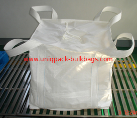 Chine le sac superbe blanc à sac tissé par polypropylène met en sac le grand sac tubulaire avec la bande de périmètre fournisseur